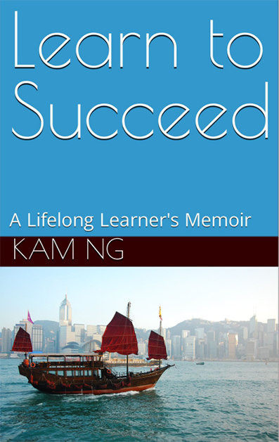 cover of kam's book - learn to succeed